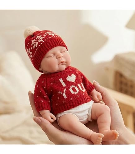 Amazon | MYREBABY 7インチ マイクロ未熟児フルボディシリコンベビー